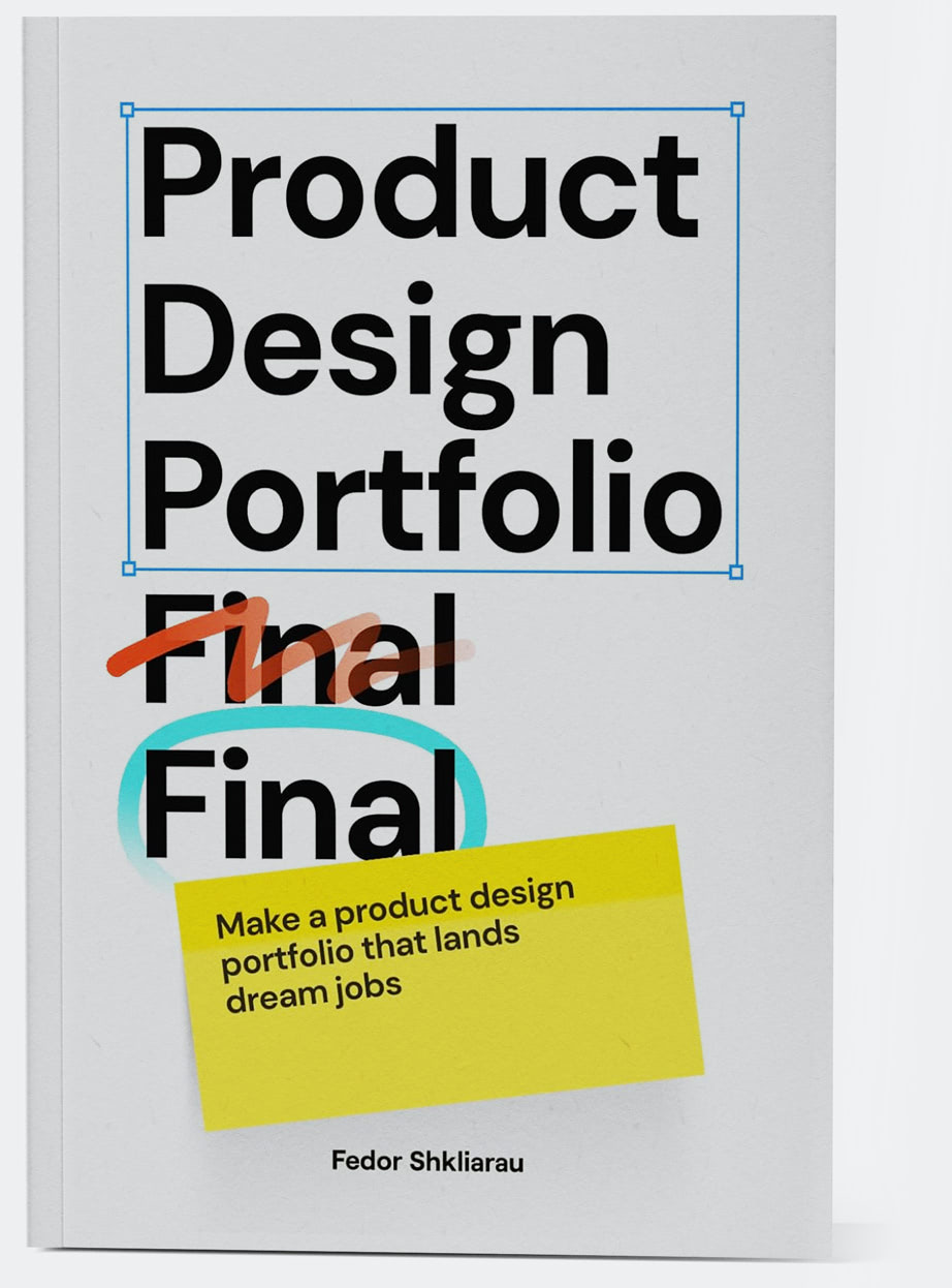 Product Design Portfolio eBook Cover