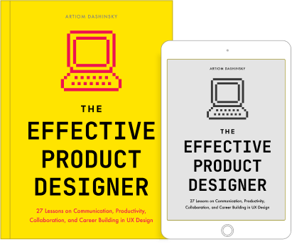 The Effective Product Designer book cover