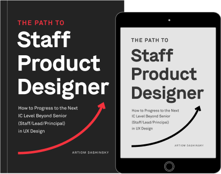 The Path to Staff Product Designer book cover